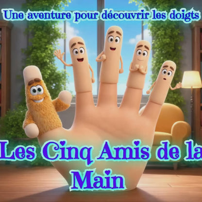 Les Cinq Amis de la Main - Une aventure pour découvrir les doigts