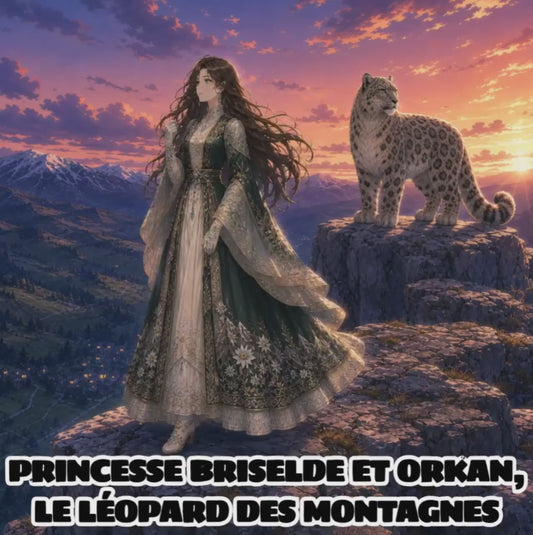 Princesse Briselde et Orkan le Léopard des Montagnes