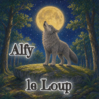 Alfy el Lobo (Libro digital ilustrado para niños de 3 a 8 años)